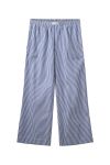 H2O - Bukser - Rønne Essential Pajamas Pants - Blue/White Stripe