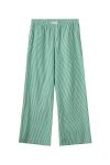 H2O - Bukser - Rønne Essential Pajamas Pants - Green/White