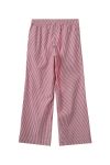 H2O - Bukser - Rønne Essential Pajamas Pants - Red/White