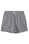 H2O - Shorts - Rønne Essential Pajamas Shorts - Black/White Stripe