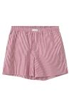 H2O - Shorts - Rønne Essential Pajamas Shorts - Red/White 