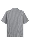 H2O - Skjorte - Rønne Essential Pajamas Shirt - Black/White Stripe
