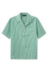 H2O - Skjorte - Rønne Essential Pajamas Shirt - Green/White