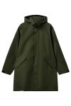 H2O - Regnjakke - Basic Rømø LW Rain Long Jacket - Army