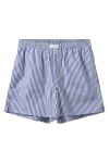 H2O - Shorts - Basic Rønne Pajamas Shorts - Blue/White Stripe
