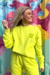 H2O - Sweatshirt - Lyø Organic Sweat - Safety Yellow