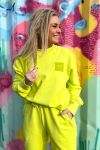 H2O - Sweatshirt - Lyø Organic Sweat - Safety Yellow