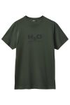 H2O - T-shirt - Logo Tee - Army/Black