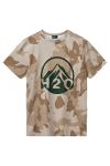 H2O - T-shirt - Lolland Tee - Oak Camou