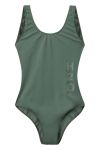 H2O - Badedragt - Tornø Logo Swim Suit - Army 