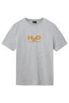 H2O - T-shirt - Logo Tee - Light Grey Mel