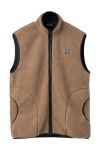 H2O - Vest - Basic Langli Pile Waist Coat - Oak