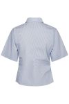 Neo Noir - Skjorte - Hazell Stripe Shirt - Light Blue