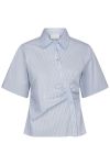 Neo Noir - Skjorte - Hazell Stripe Shirt - Light Blue