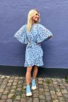 Bruuns Bazaar - Kjole - Jacinta Costa Dress - Blue Print