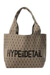 Hype The Detail - Taske - Logo Bag - Brun