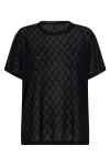 Hype The Detail - T-shirt - Oversize T-shirt - Sort