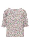 Hunkøn - Bluse - Helena Top - Lavender Floral 