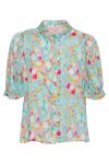 Hunkøn - Skjorte - Luisa Shirt - Blue Bobbles