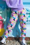 Hunkøn - Bukser - Grace - Quilt Trousers - Candy Clouds Art Print
