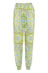 Hunkøn - Bukser - Tanita Sweatpants - Yellow Tiger Art Print