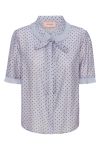 Hunkøn - Skjorte - Rosie Shirt - Lavender w/ Dots