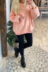 Hunkøn - Sweat - Ava Sweatshirt - Peach