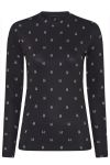 Hype The Detail - Bluse - Printed Blouse - Black/White