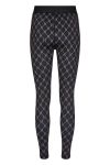 Hype The Detail - Leggings - Printed Legging - Black/Beige