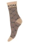 Hype The Detail - Strømper - Fashion Sock - Brown 