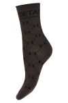 Hype The Detail - Strømper - Fashion Sock - Chocolate Brown 