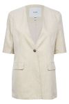 Ichi - Blazer - IH Vilna Blazer - Pale Khaki Melange