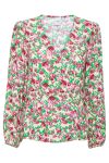 Ichi - Bluse - IH Enora SH - Structured Flower Mix1