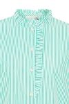 Ichi - Bluse - IX Simbani - Kelly Green Stripe 