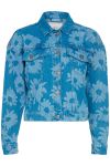 Ichi - Jakke - IH Betsie Jacket Flower - Light Blue