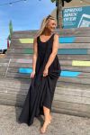 Ichi - Kjole - IA Foxa Maxi Dress - Black