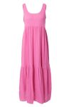 Ichi - Kjole - IA Foxa Maxi Dress - Super Pink