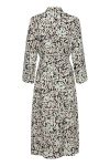 Ichi - Kjole - IH Jepia DR2 - Sandshell/Black Leo