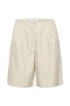 Ichi - Shorts - IH Vilna Shorts - Pale Khaki Melange