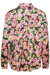 Ichi - Skjorte - IX Nalan Shirt2 - Winetasting Pink Flower Print