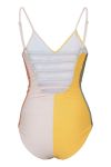 ichi - Badedragt - Iajonna Block Swimsuit - Yarrow