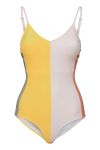ichi - Badedragt - Iajonna Block Swimsuit - Yarrow
