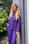 Ichi - Blazer - IH Lexi Blazer - Violet Indigo 