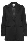 Ichi - Blazer - IH Kate Lurex Sparkles Oversize Blazer - Black