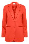 Ichi - Blazer - IH Kate Sus Oversize Blazer - Poppy Red