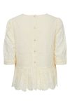 Ichi - Bluse - IH Fausta SS - Vanilla Custard