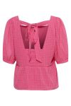 Ichi - Bluse - IH Fidda SS - Shocking Pink