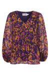 Ichi - Bluse - IH Illy MS - Purple Multi Flower