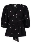 Ichi - Bluse - Laia SH - Black