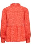 Ichi - Bluse - Poppies LS - Grenadine